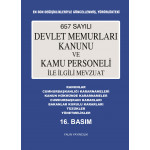 657 SAYILI DEVLET MEMURLARI KANUNU  VE KAMU PERSONELİ İLE İLGİLİ MEVZUAT